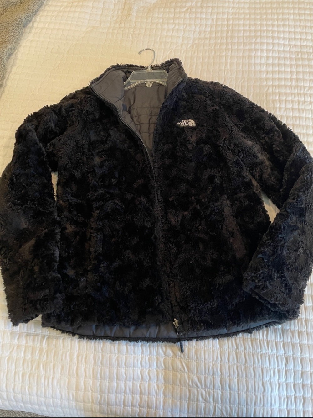 The North Face Mossbud Women's Black reversible Jacket sz M - Picture 7 of 10